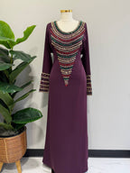 Zahra Moroccan Embellished Jalabiya