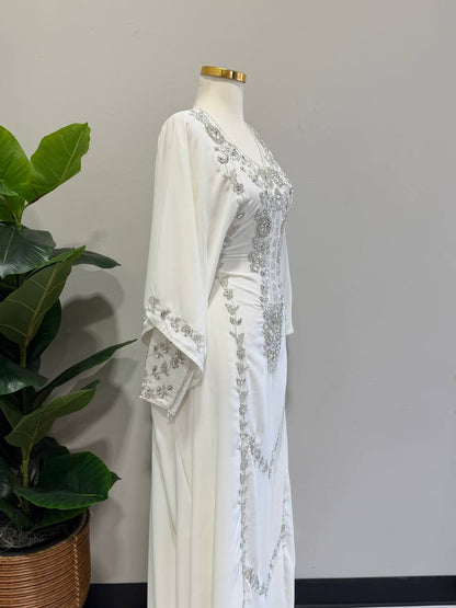 Dana Hand-Beaded Kaftan