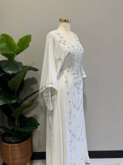 Dana Hand-Beaded Kaftan