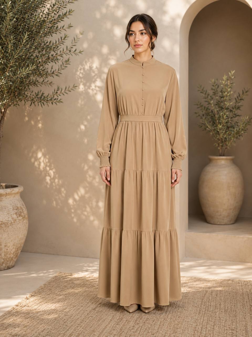 Lina Soft Crepe Dress