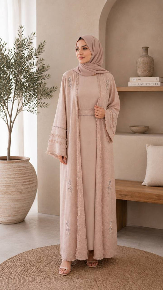 Graceful Layers Abaya Set