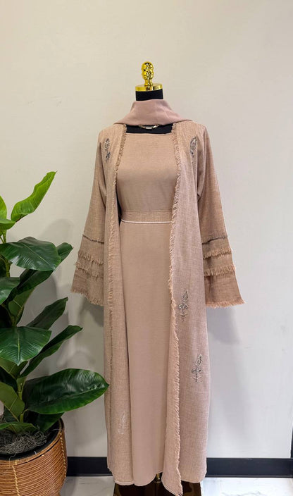 Graceful Layers Abaya Set