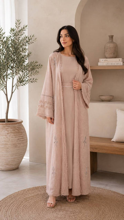 Graceful Layers Abaya Set