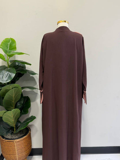 Classic Modesty 3-Piece Dubai Abaya Set