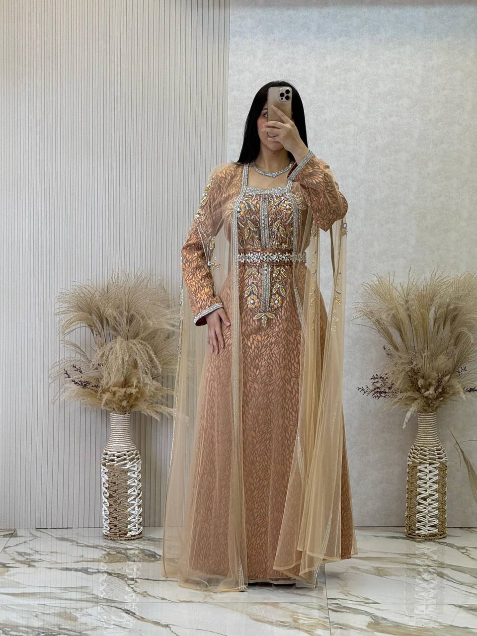 Amira Veil Kaftan