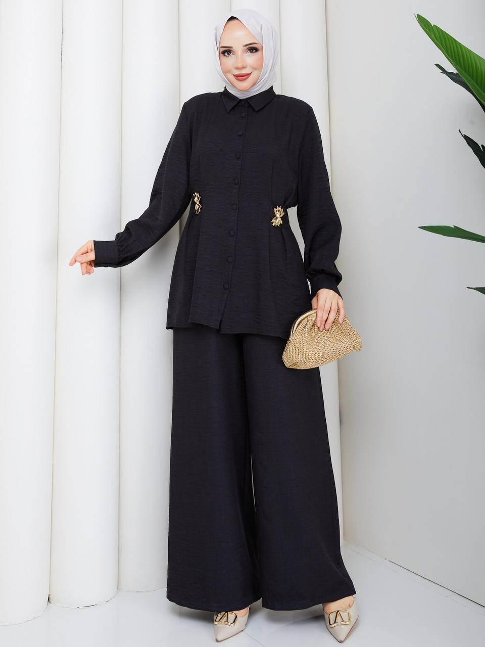 Soft Linen Two-Piece Set