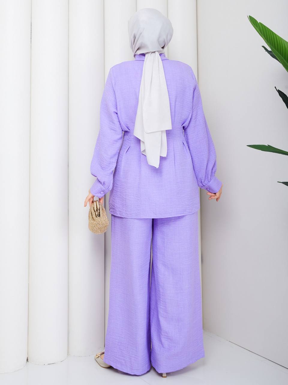 Soft Linen Two-Piece Set