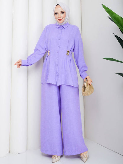 Soft Linen Two-Piece Set