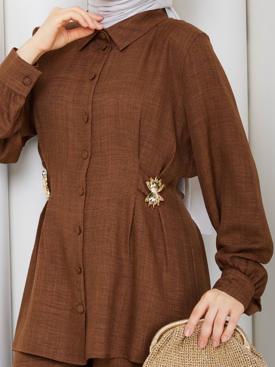 Soft Linen Two-Piece Set
