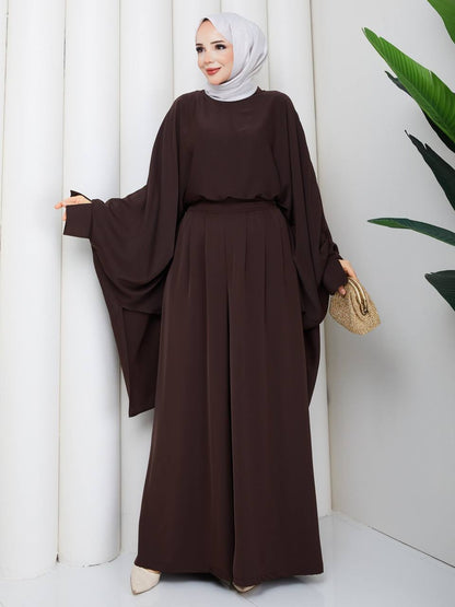 Elegant Butterfly Two-Piece Suit
