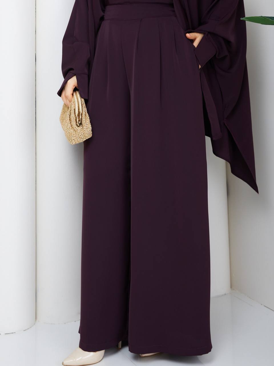 Elegant Butterfly Two-Piece Suit