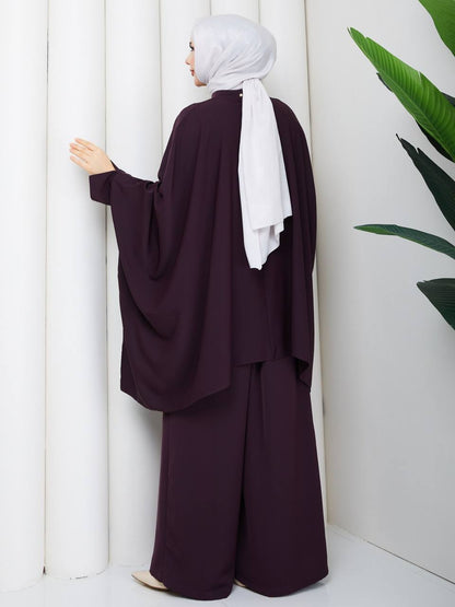 Elegant Butterfly Two-Piece Suit