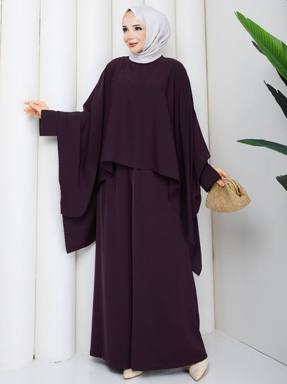 Elegant Butterfly Two-Piece Suit