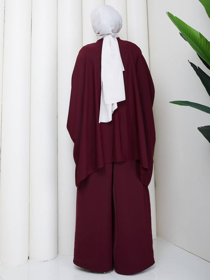Elegant Butterfly Two-Piece Suit