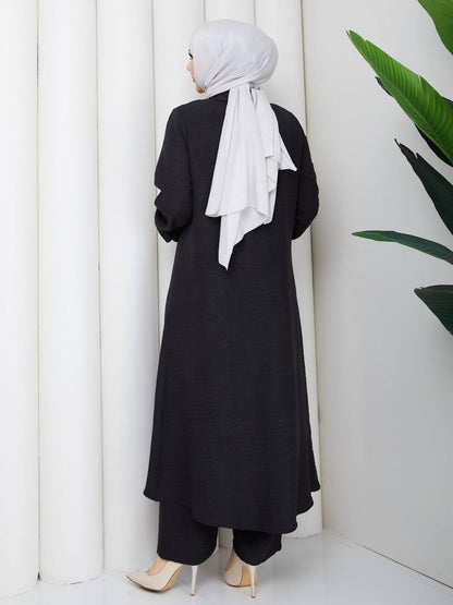 Sophia Linen Long Modest Two-Piece Set