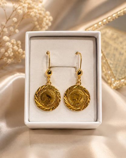 Imperial Coin Earrings