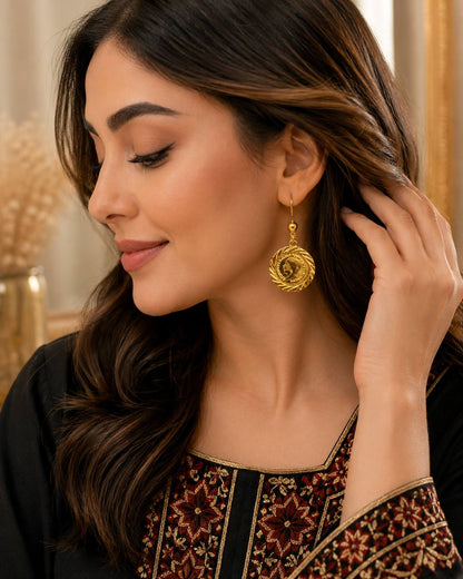 Imperial Coin Earrings