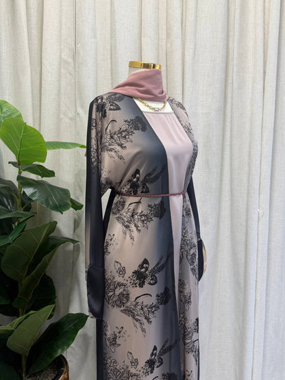Suha Open Abaya