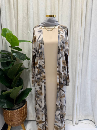 Wurood Floral Abaya