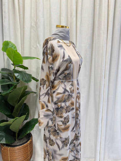 Wurood Floral Abaya