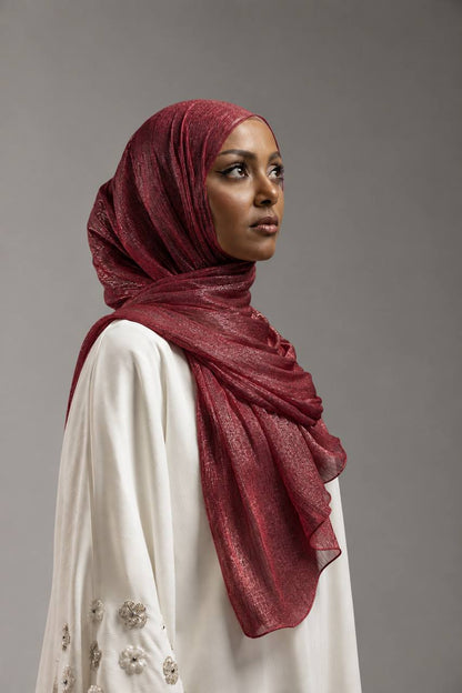 Shimmer Organza Hijab