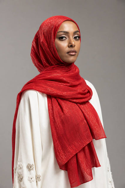 Shimmer Organza Hijab