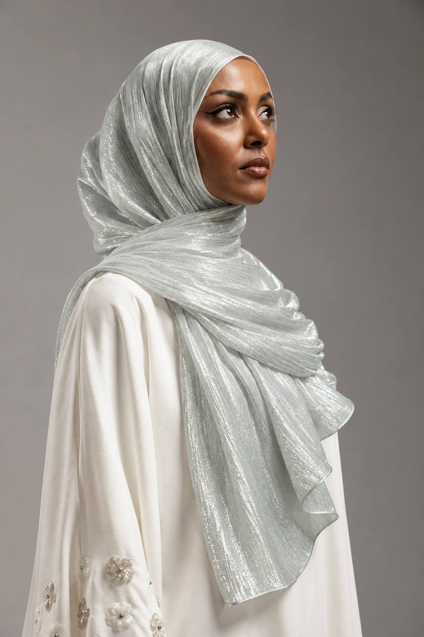 Shimmer Organza Hijab