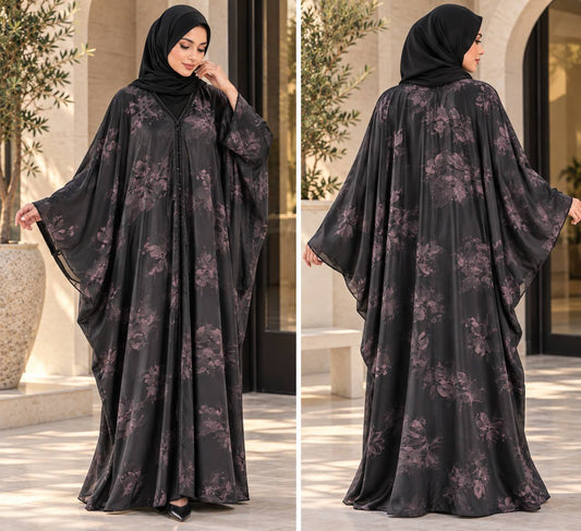 Butterfly Bisht Abaya
