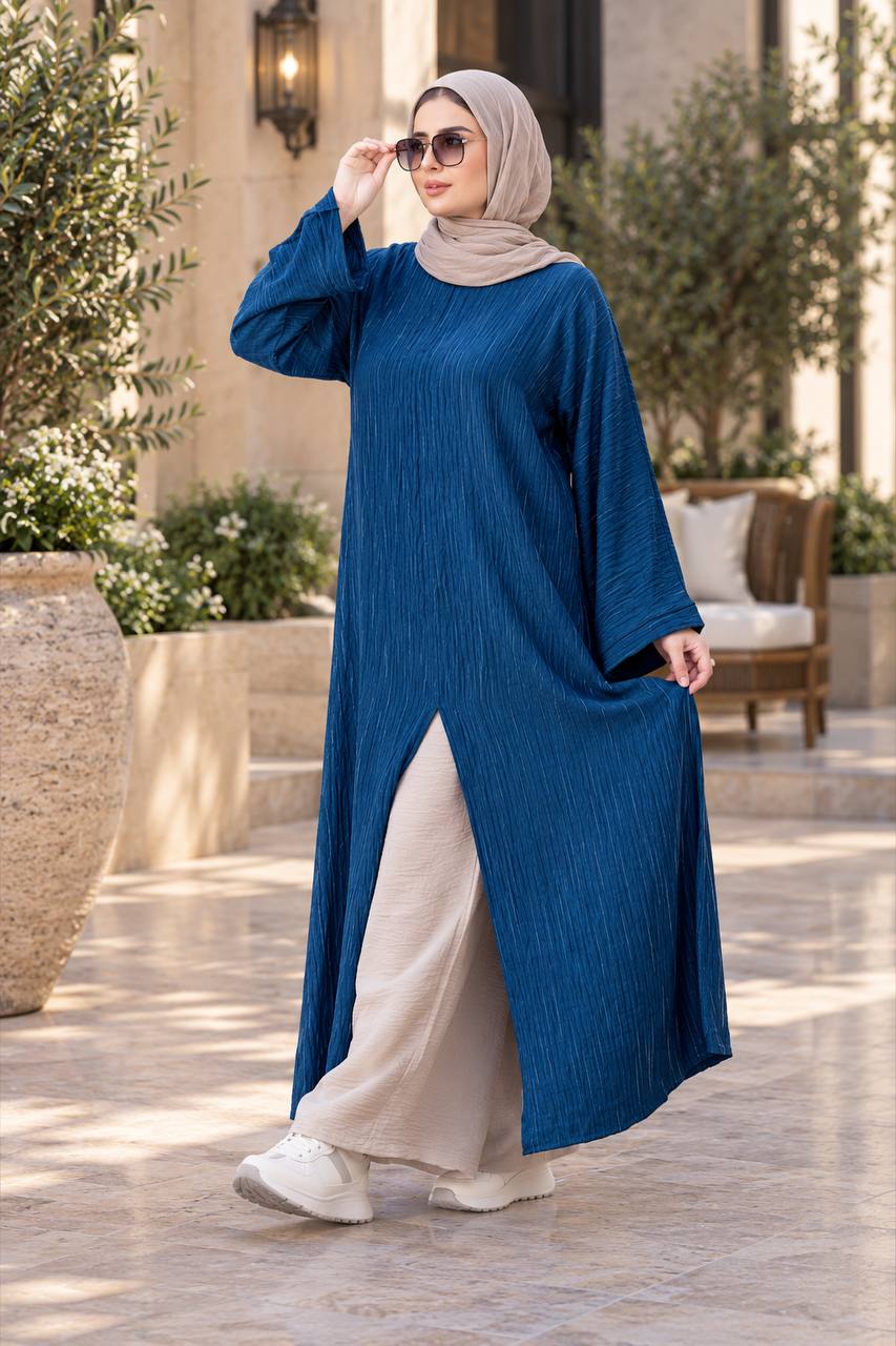 Long Linen Two-Piece Set