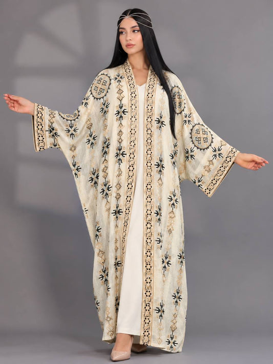 Ghada Embroidered Khish Bisht