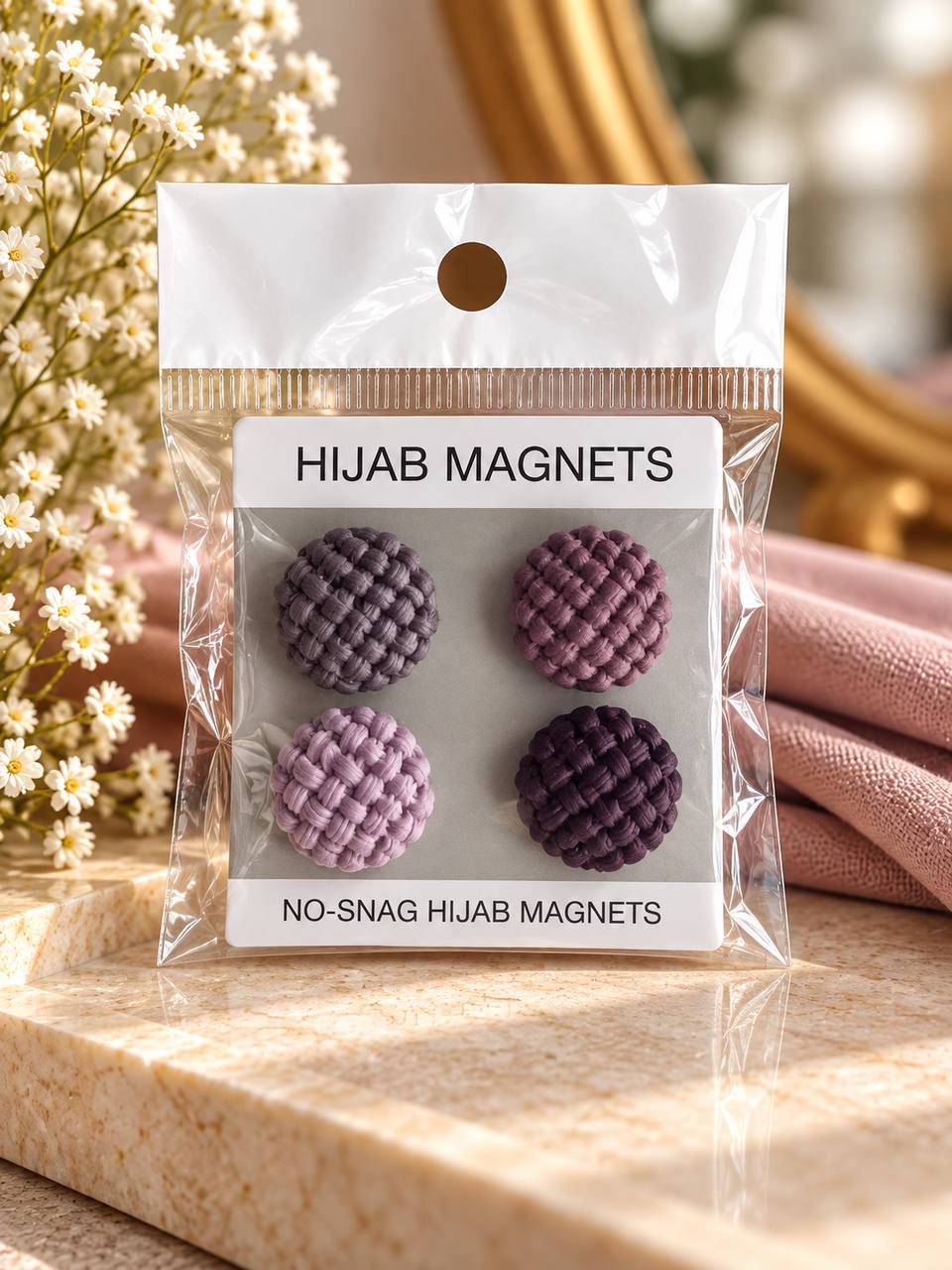 No-Snag Hijab Magnets