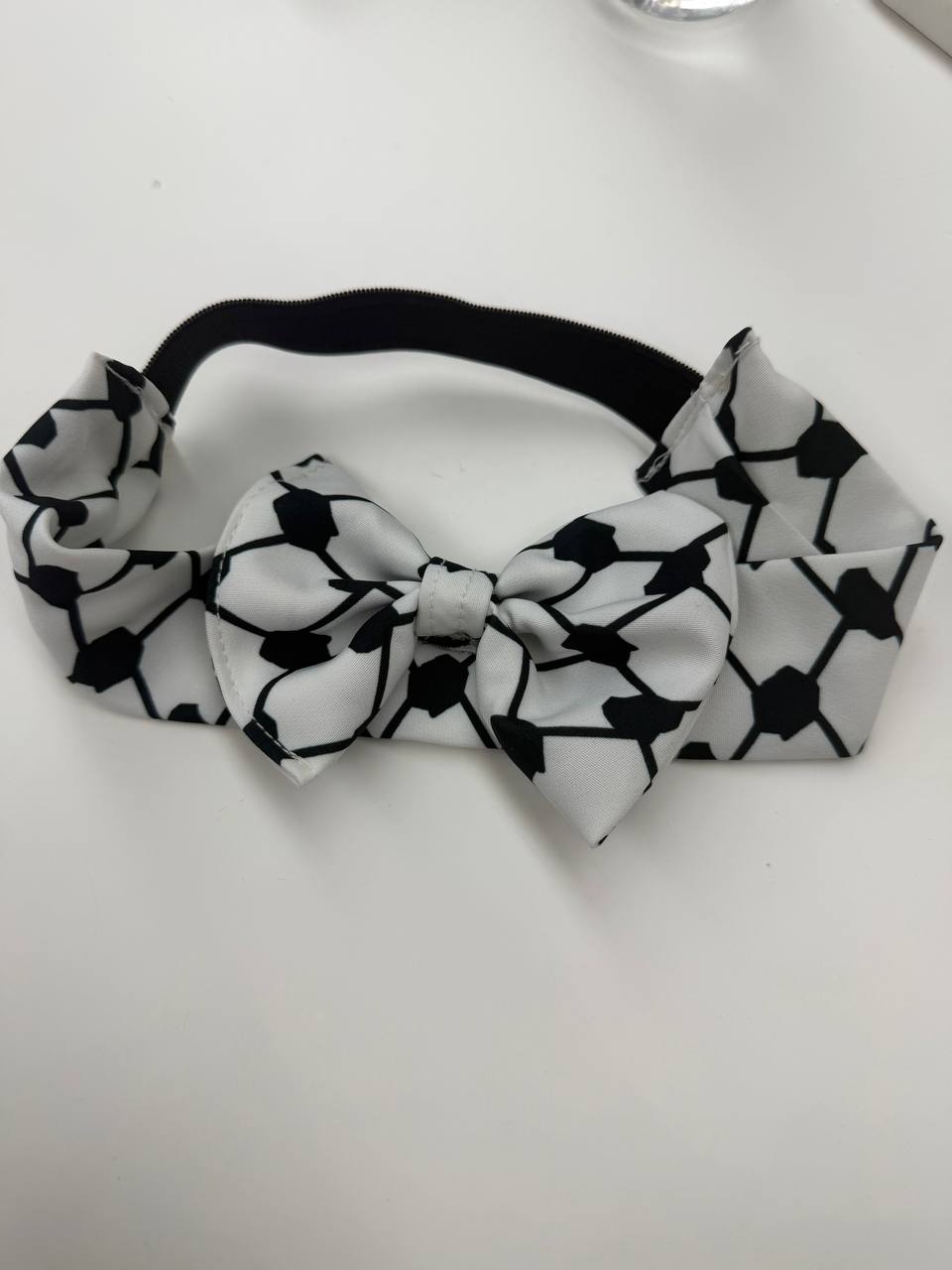 Girls’ Keffiyeh Bow Headband