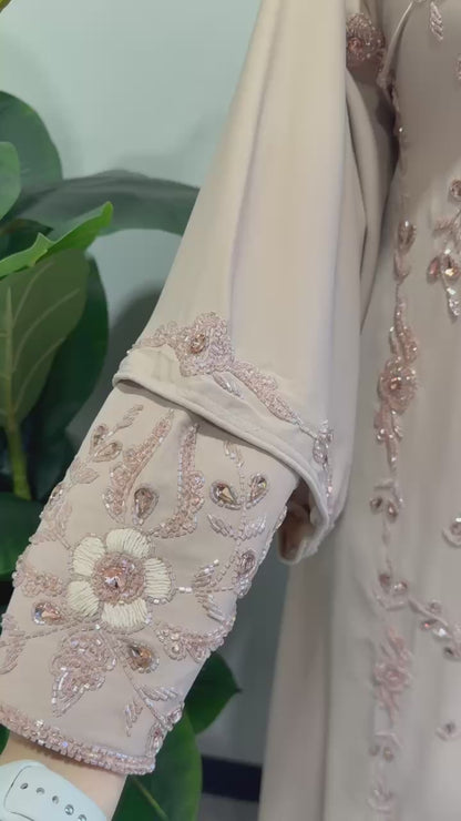 Dana Hand-Beaded Kaftan