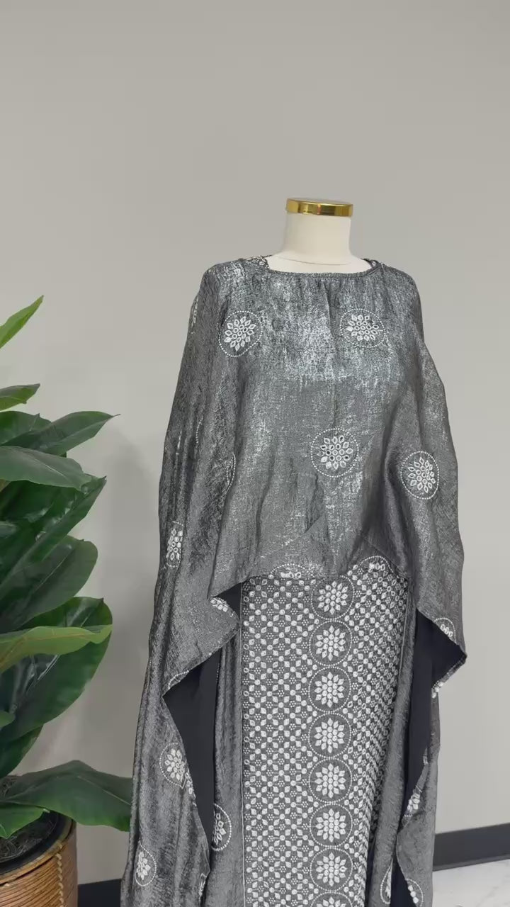 Layali Lurex Butterfly Jalabiya