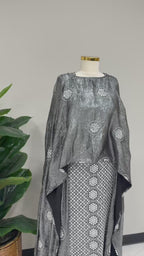 Layali Lurex Butterfly Jalabiya