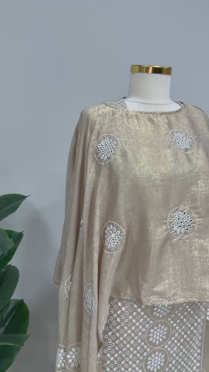 Layali Lurex Butterfly Jalabiya