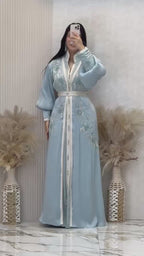 Noura Handcrafted Organza Kaftan