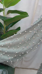 Pearl Veil Abaya Set