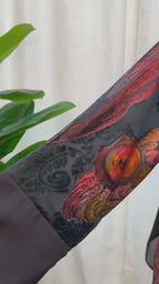 Royal Bloom Open Abaya