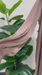 Layali Blossom 3-Piece Abaya Set
