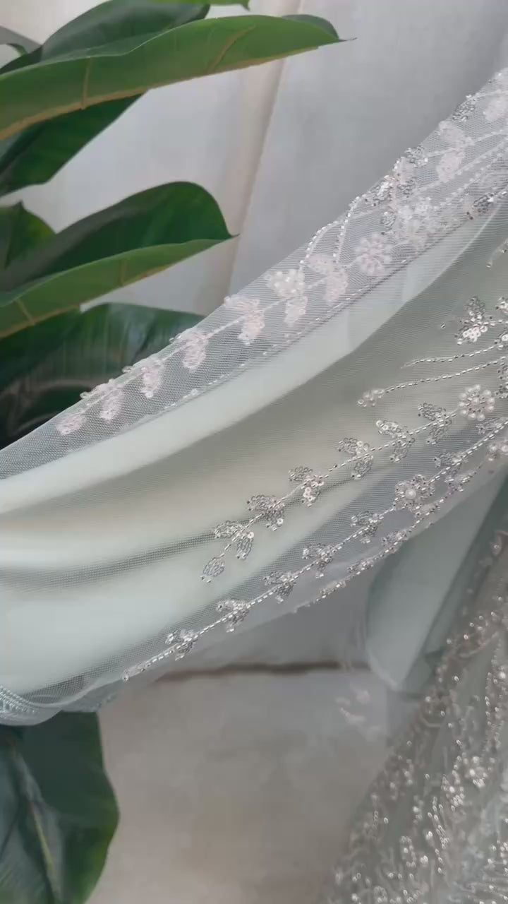 Pearl Veil Abaya