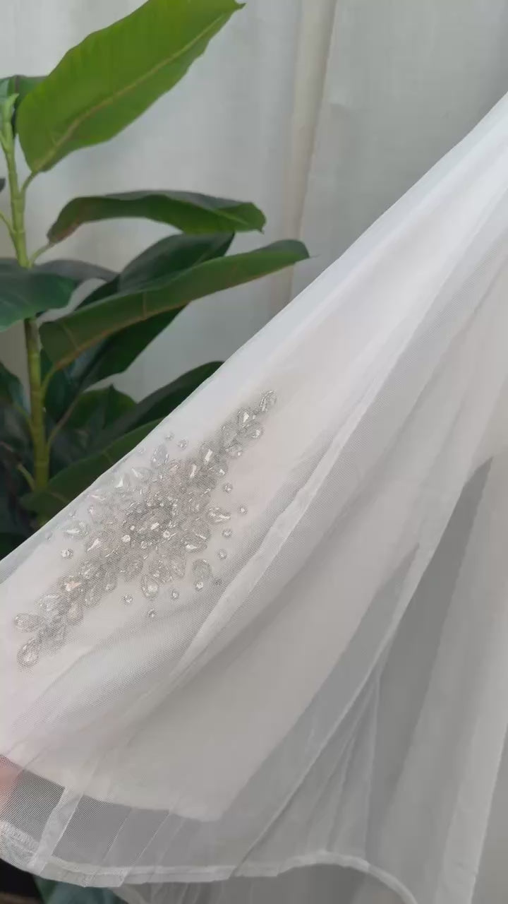 Crystal Veil Kaftan