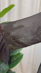 Layal Noir Abaya Set