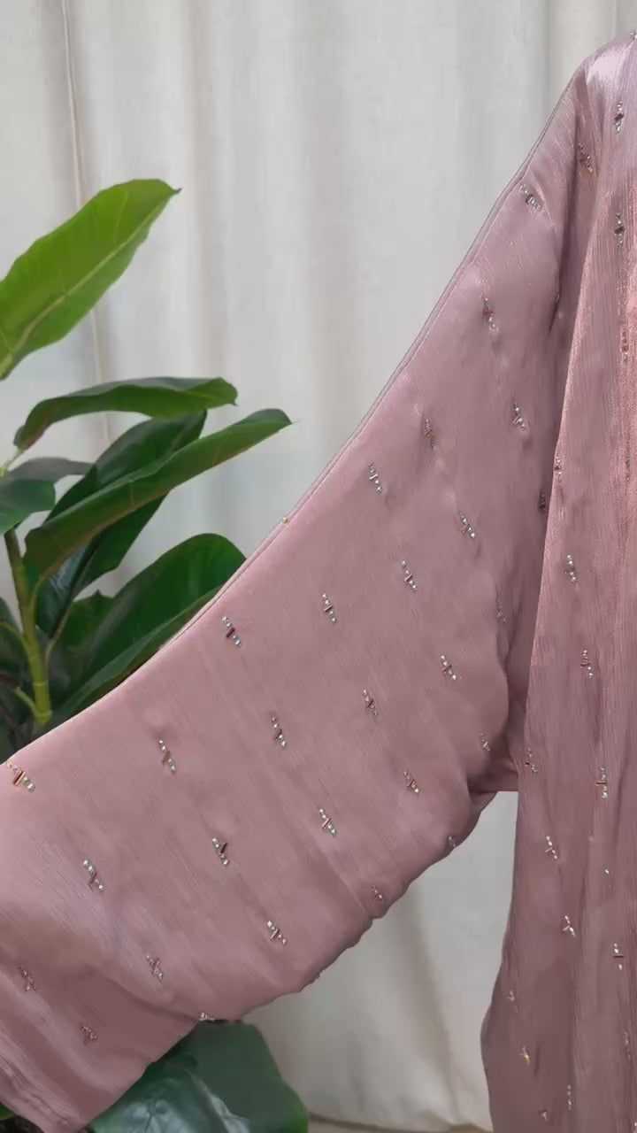 Celeste Crystal Abaya Set
