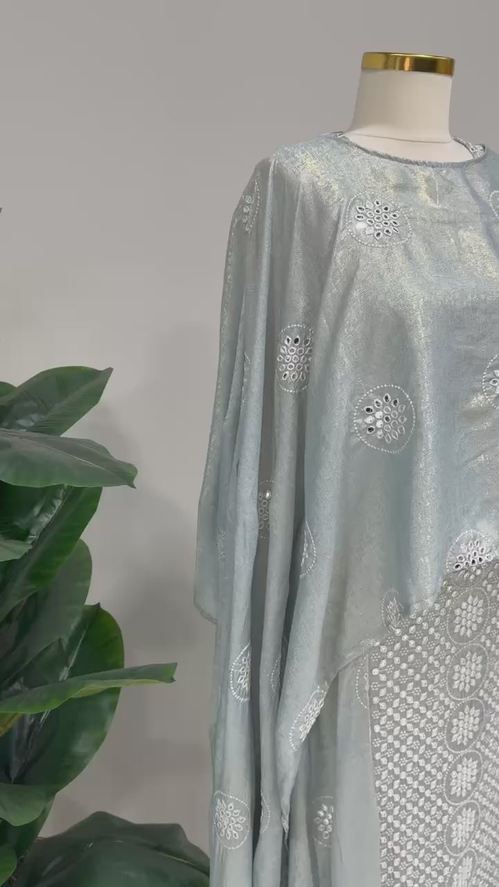 Layali Lurex Butterfly Jalabiya