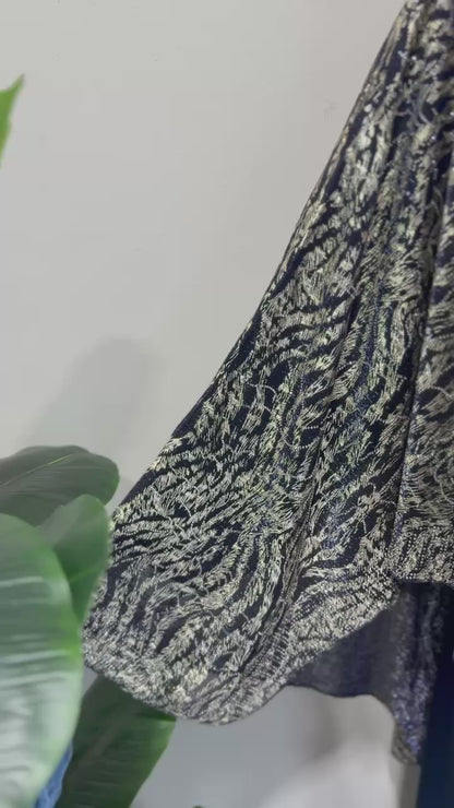 Luxe Butterfly Cape Abaya