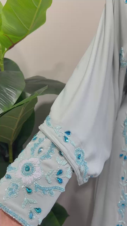 Dana Hand-Beaded Kaftan