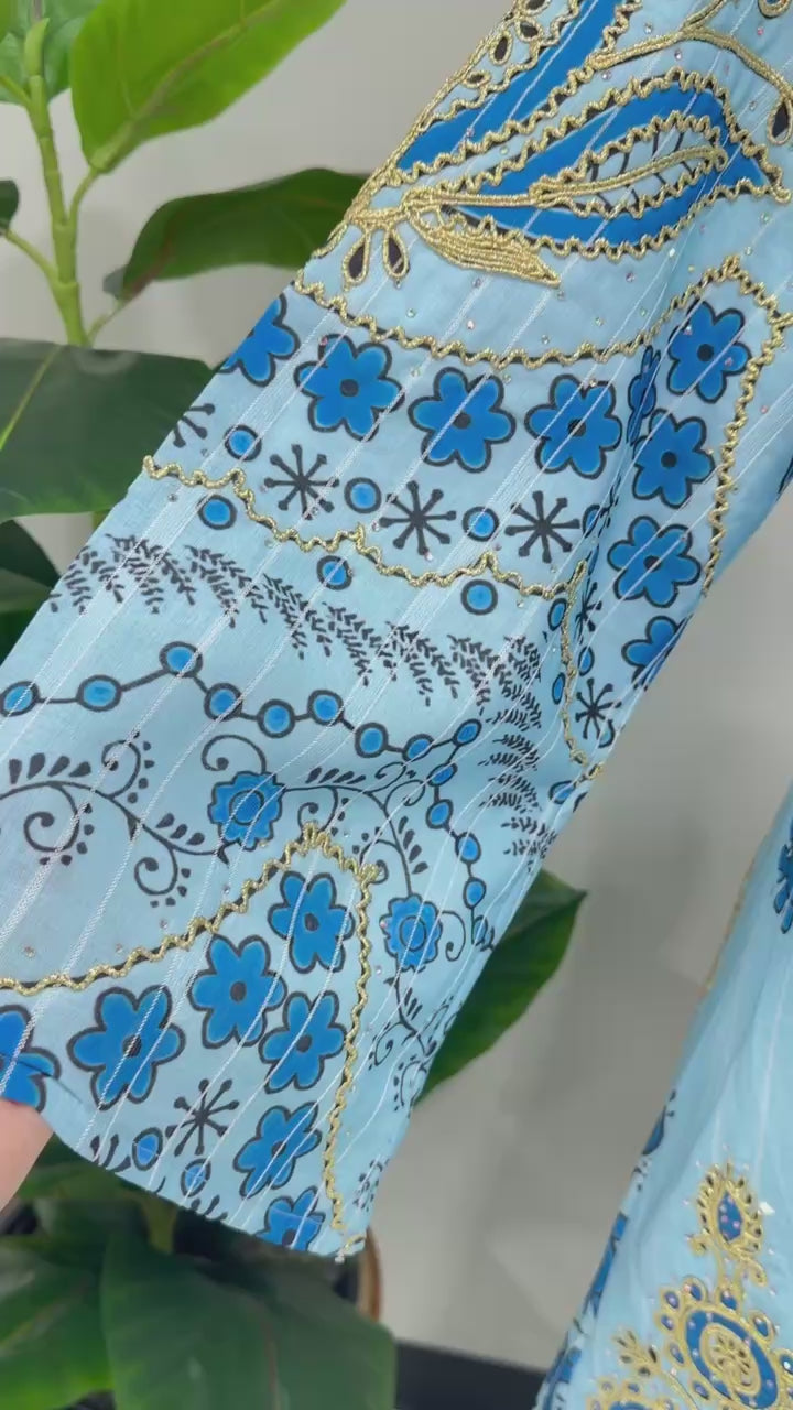 Luna Garden Two-Piece Abaya