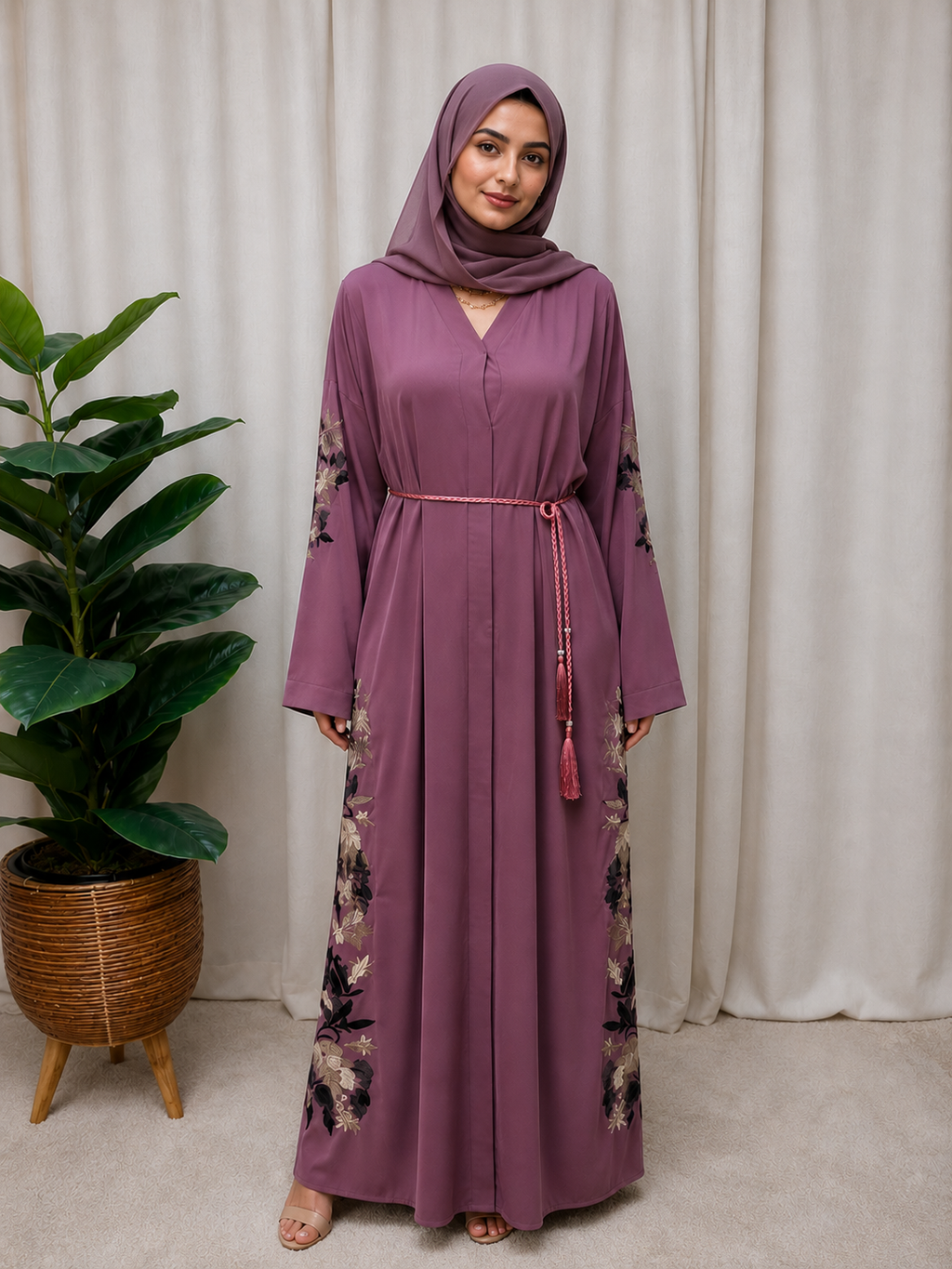Misk Bloom Abaya